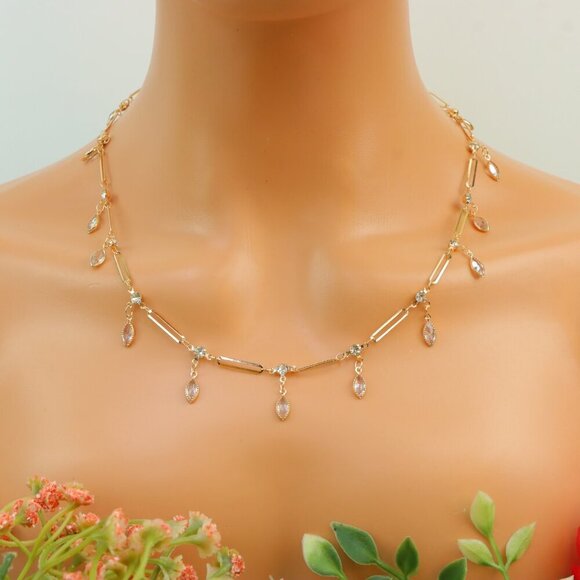"New Beautiful Design Necklace Chain for Women/Girls, Gift, N822 - Picture 2 of 10